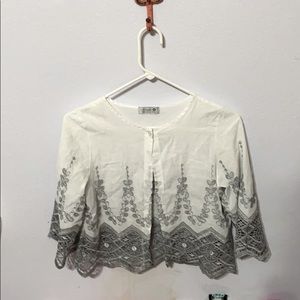 Beautiful bolero top